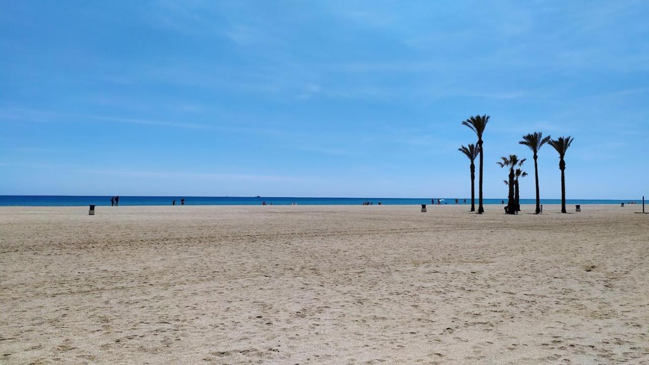 Coqueto Apartamento Con Terraza En La Playa Roquetas de Mar Dış mekan fotoğraf